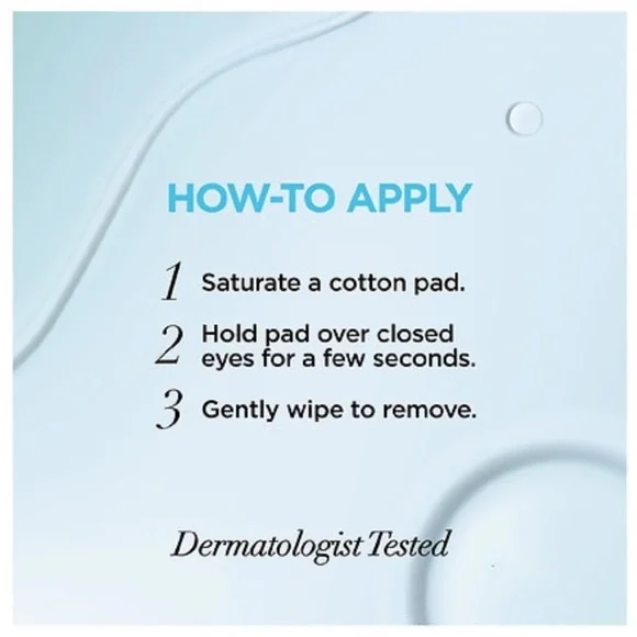 L'Oreal Paris Dermo-Expertise eye makeup remover 4Fl oz 100%Oil free facial new - Picture 5 of 7